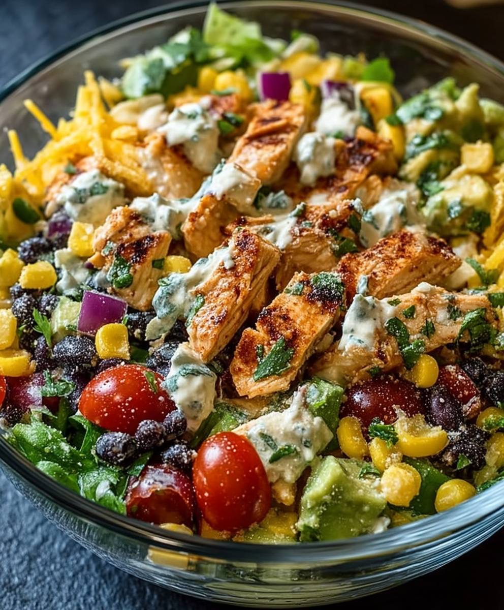 Southwest chicken salad