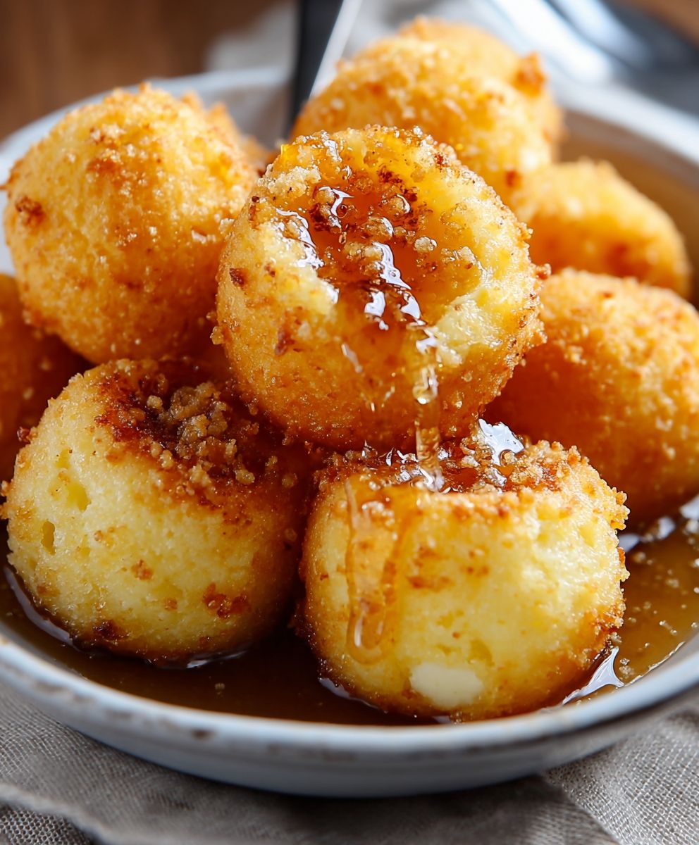 Honey Butter Cornbread Poppers