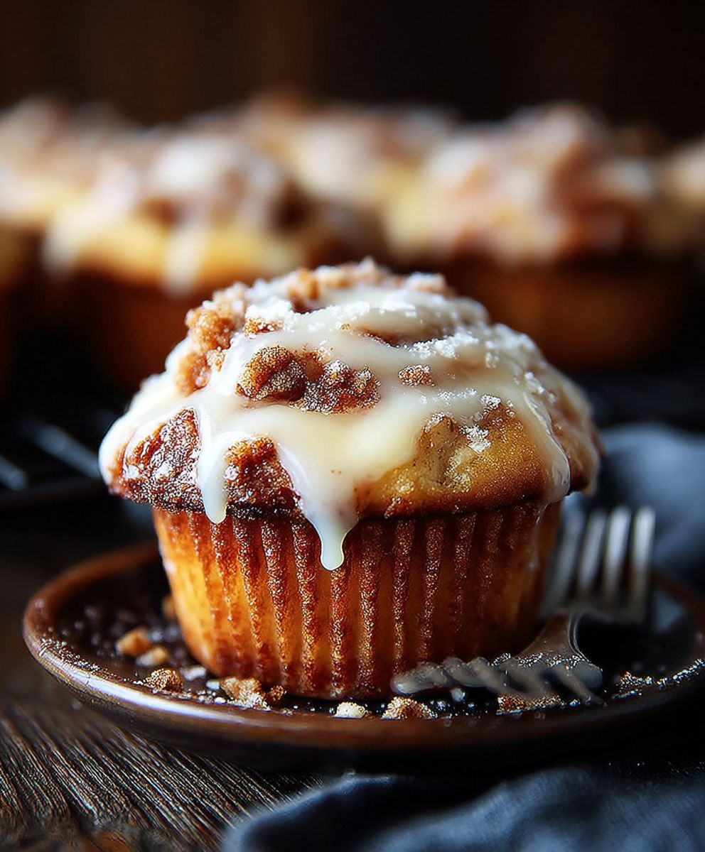 Cinnamon roll muffins