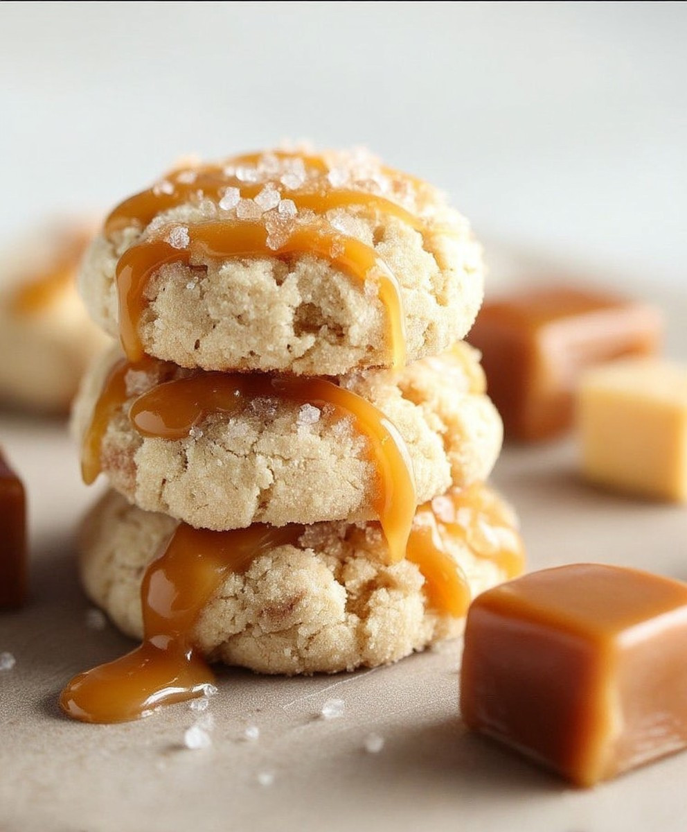 Caramel Cheesecake Cookies