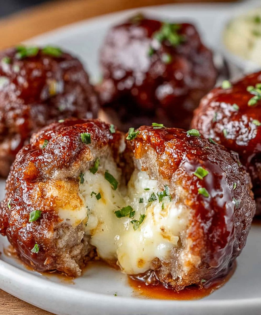Smoked Stuffed Meatballs