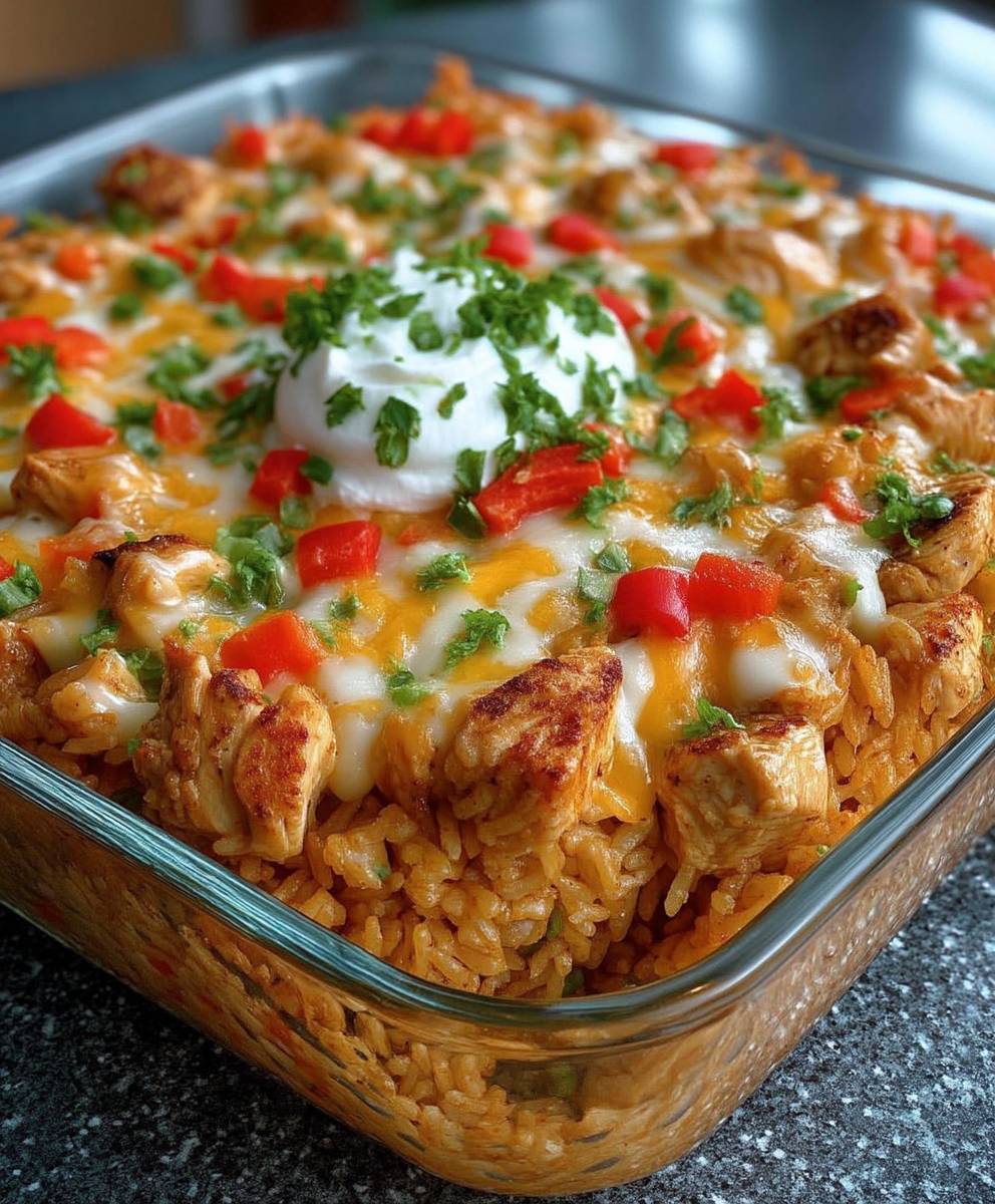 Cheesy Fajita Casserole