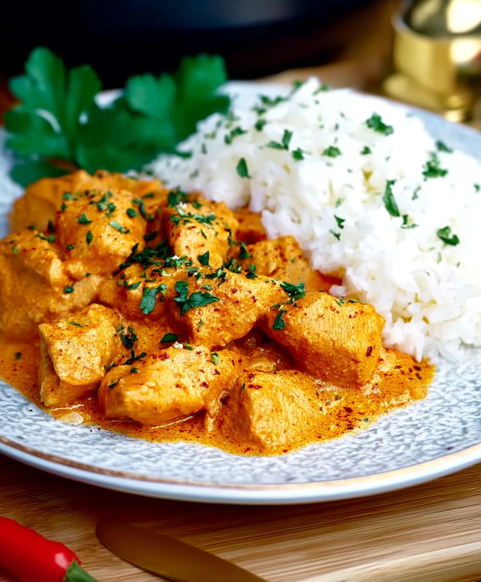 Indian Butter Chicken Slow Cooker