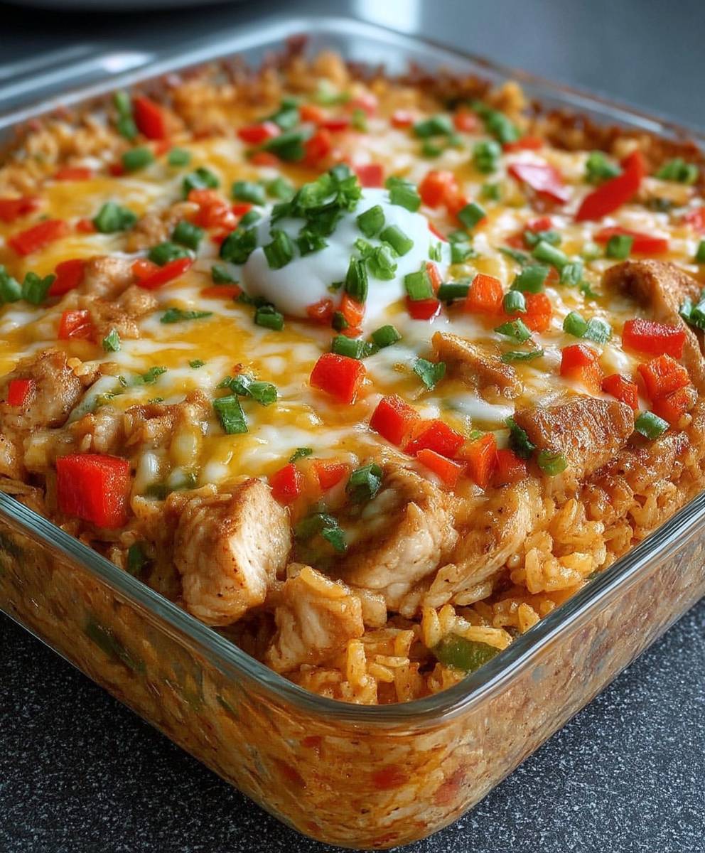 Cheesy Fajita Casserole