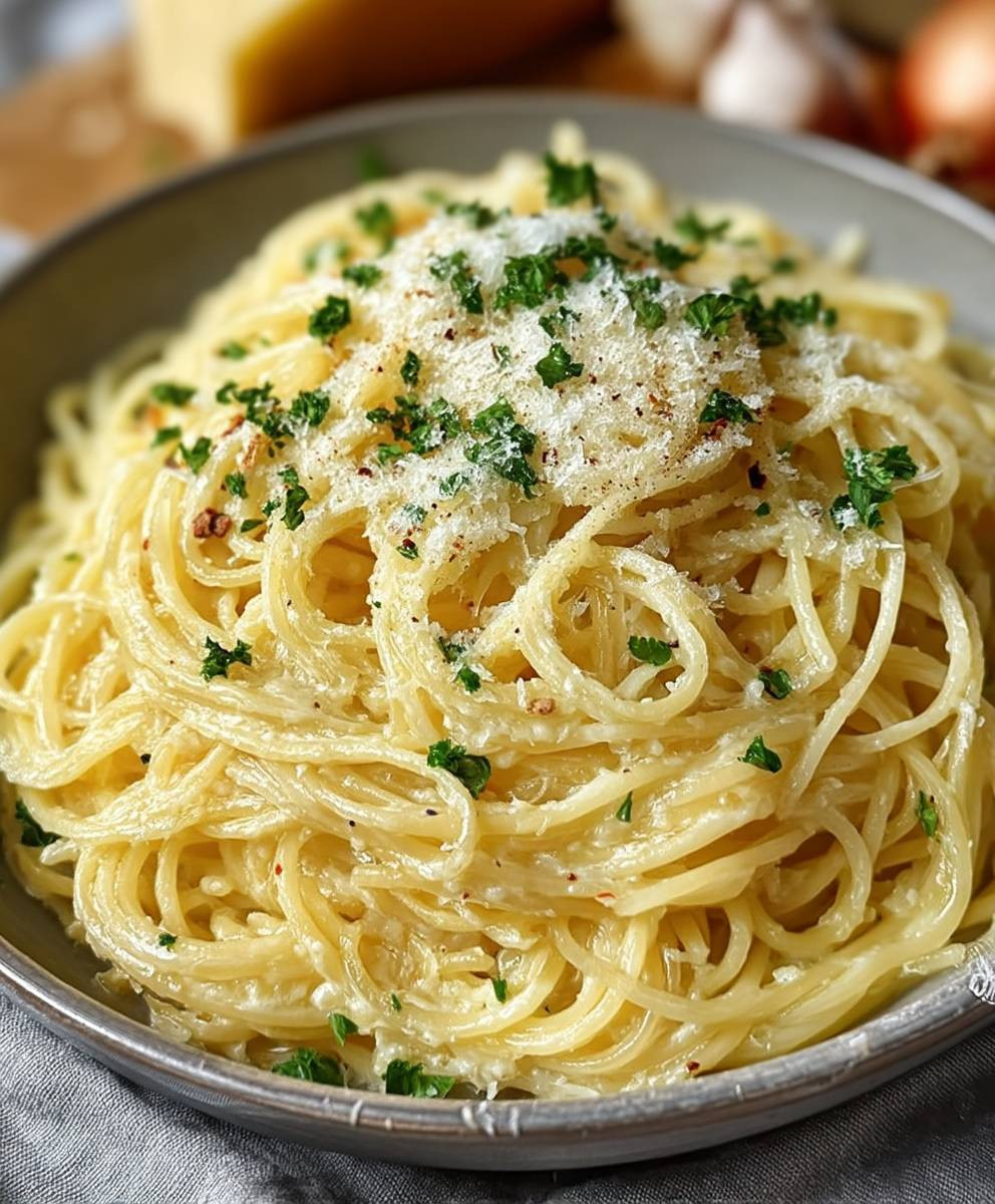 Garlic Parmesan Pasta
