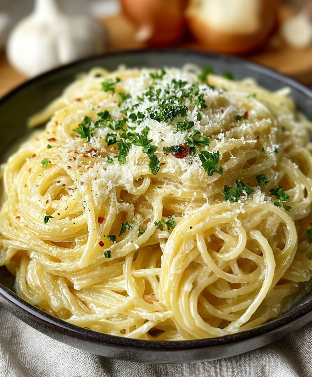 Garlic Parmesan Pasta