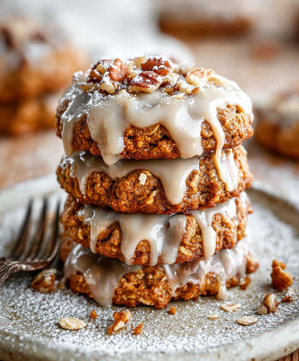 Pumpkin Oatmeal Cookies