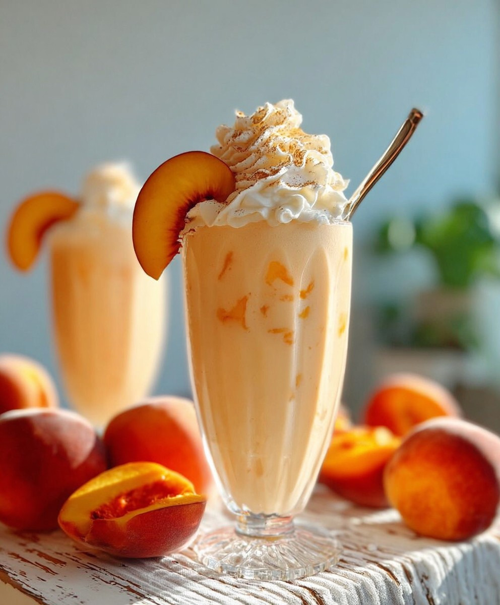 Chick Fil A Peach Milkshake