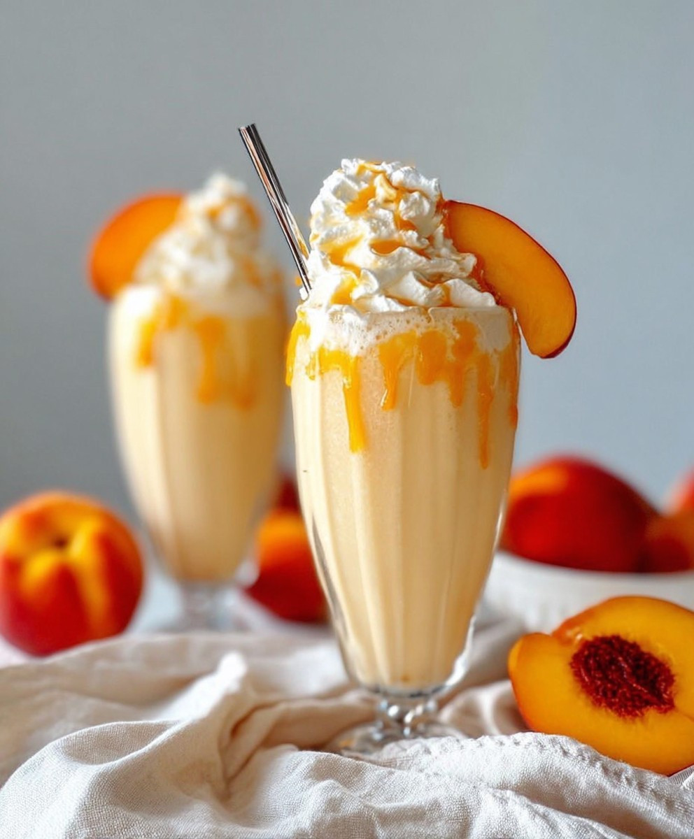 Chick Fil A Peach Milkshake