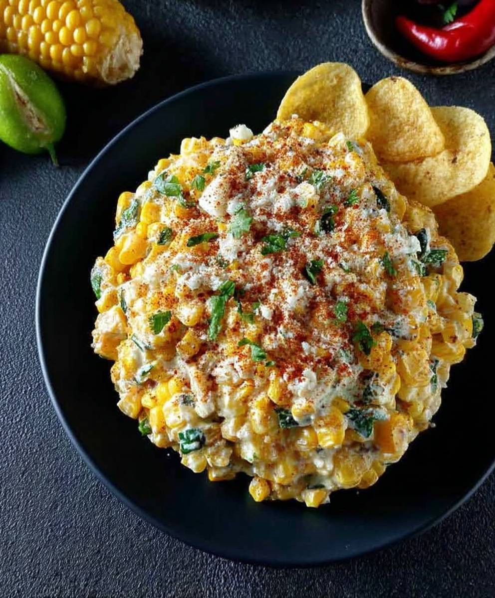 Elote Dip Mexican Street Corn