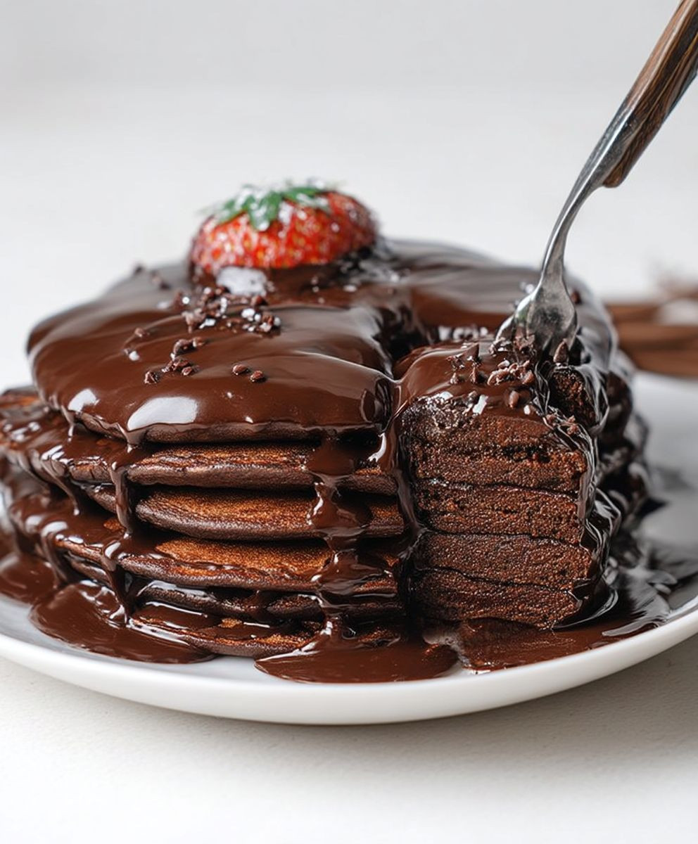 Amazing Chocolate Pancakes