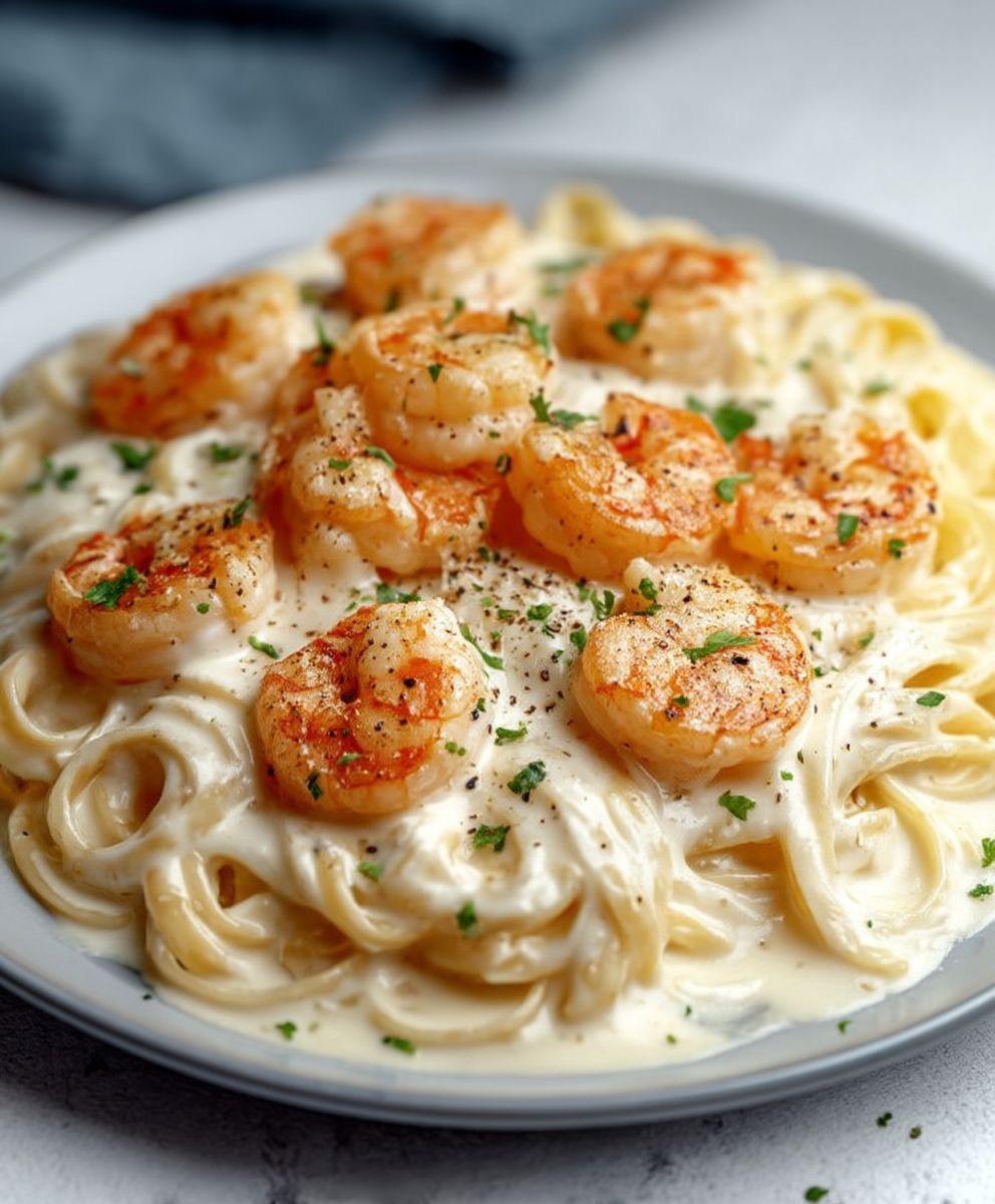 Shrimp Alfredo