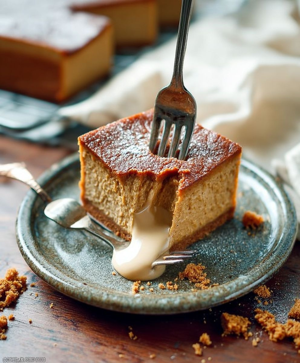Pumpkin Magic Custard Cake