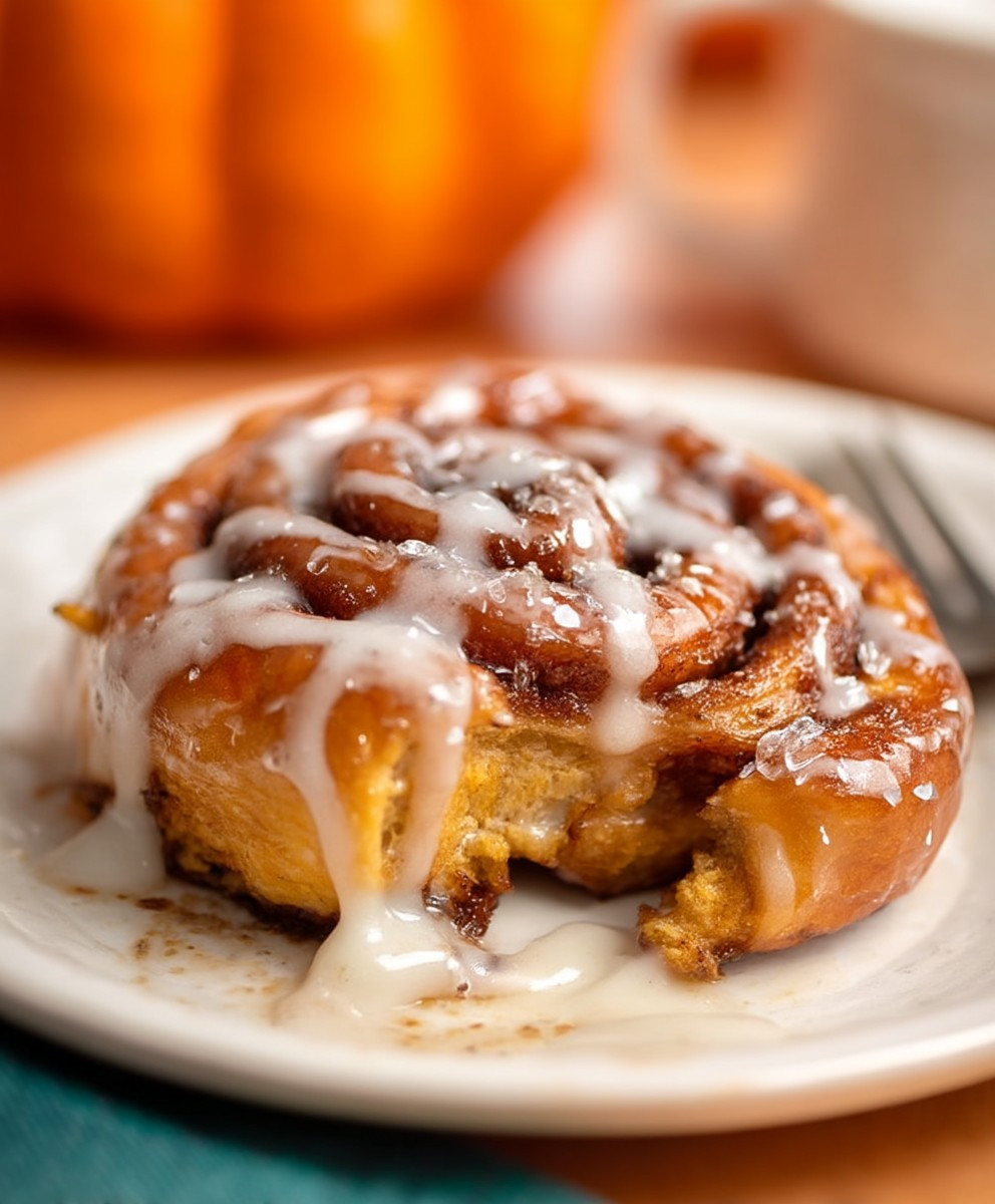Pumpkin Cinnamon Rolls