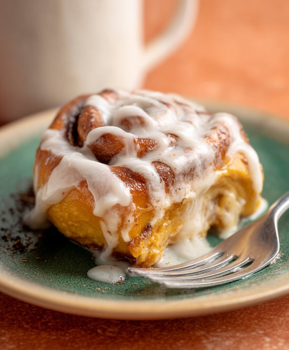 Pumpkin Cinnamon Rolls