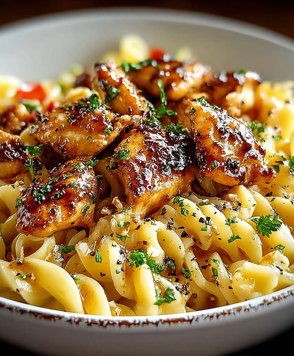 Honey Pepper Chicken Pasta