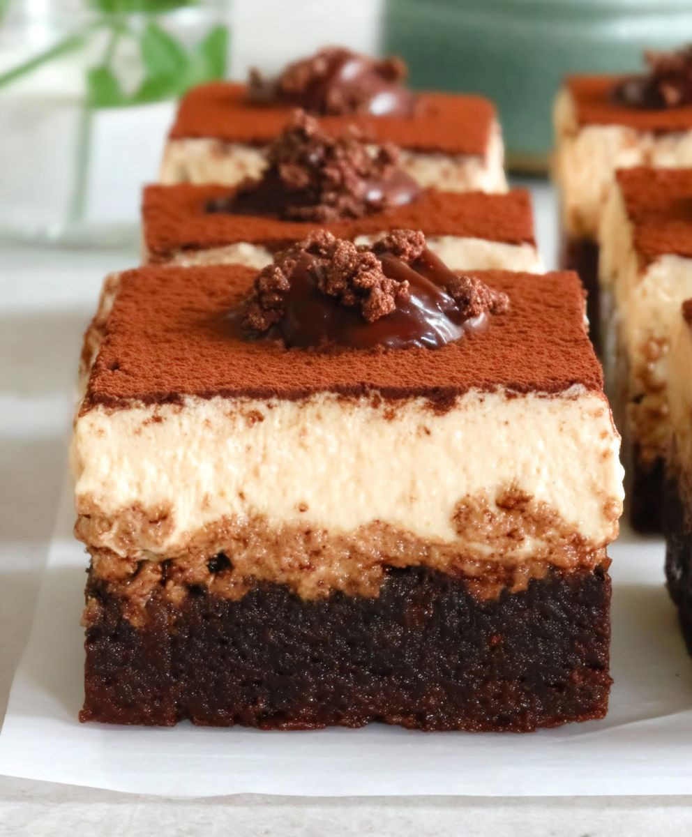 Tiramisu Brownies