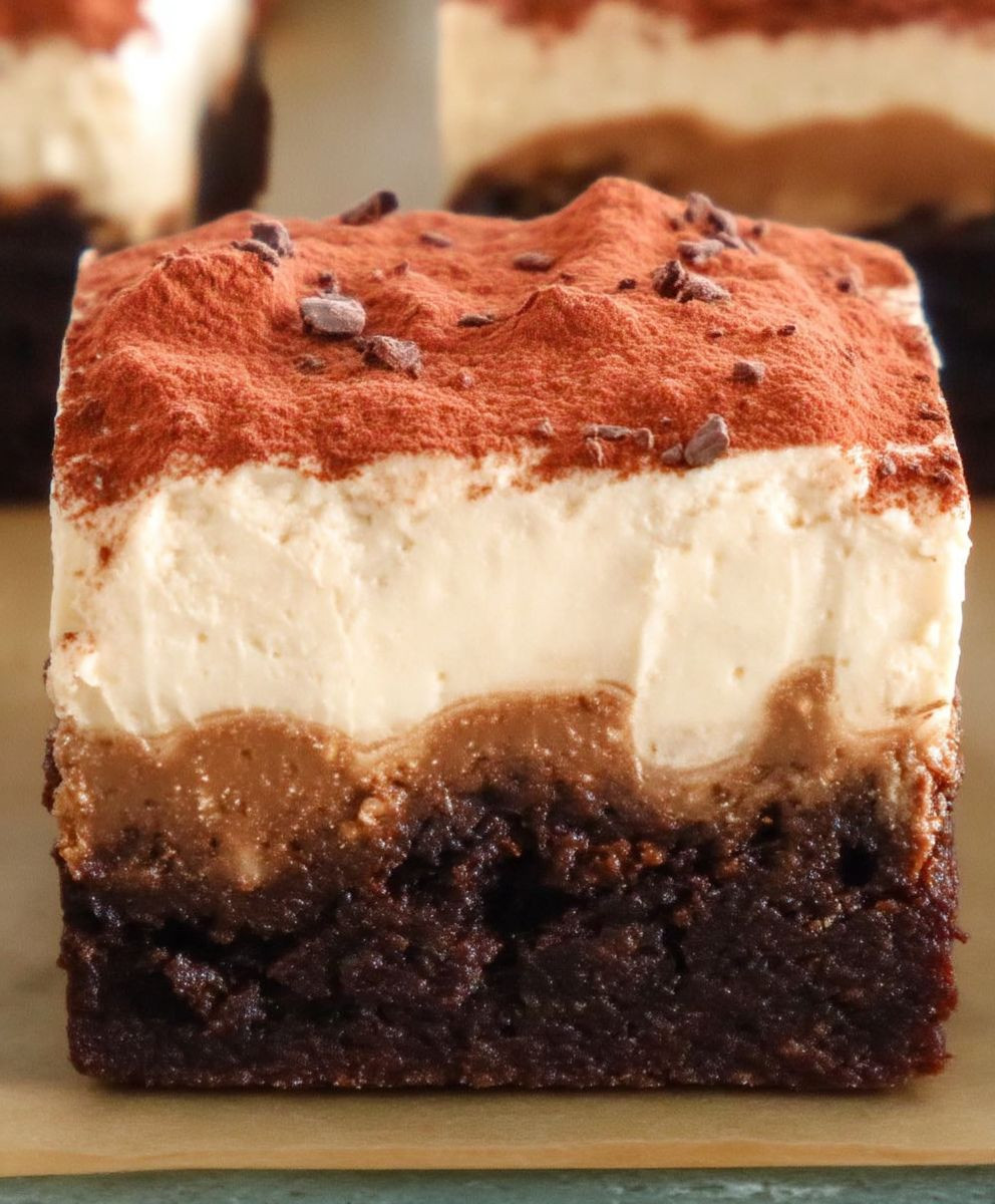 Tiramisu Brownies