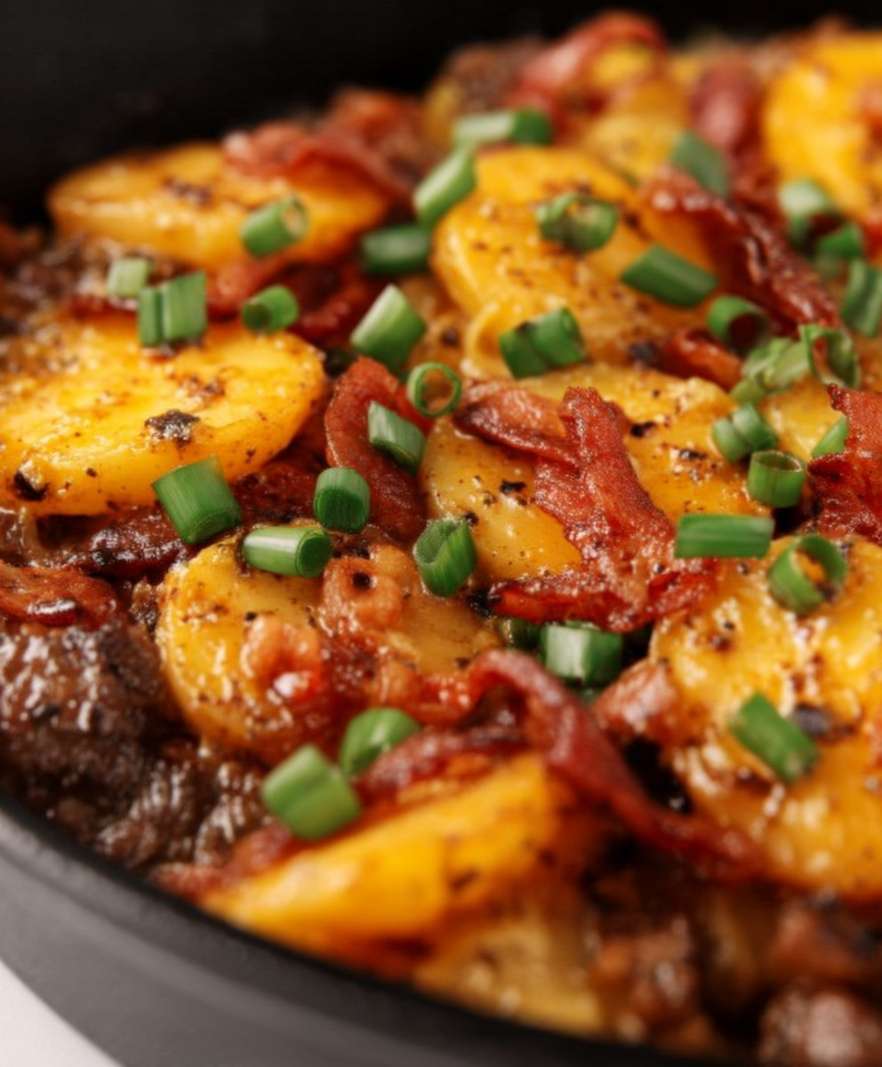 Ground Beef Potato Skillet