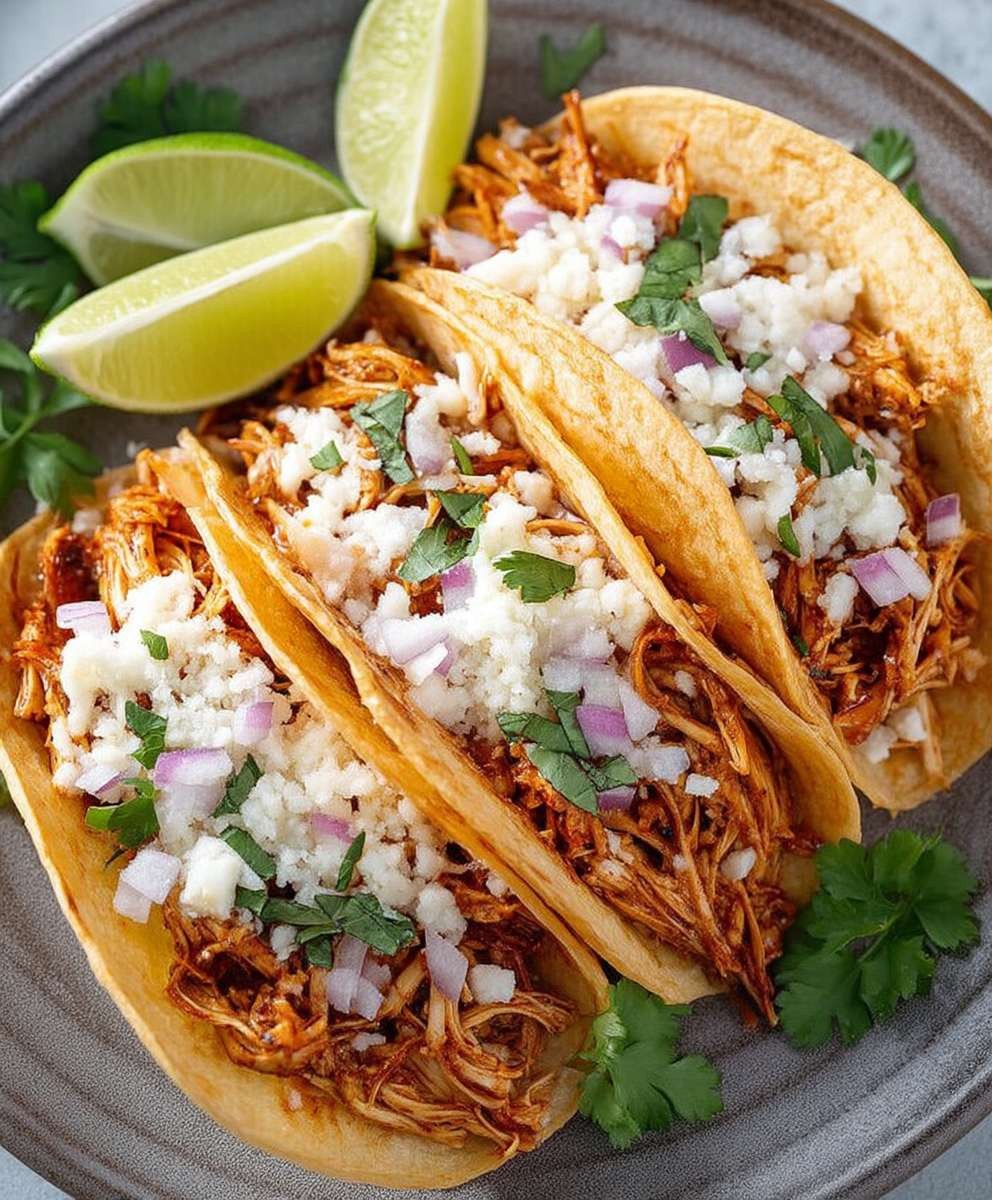 Chicken tacos crockpot