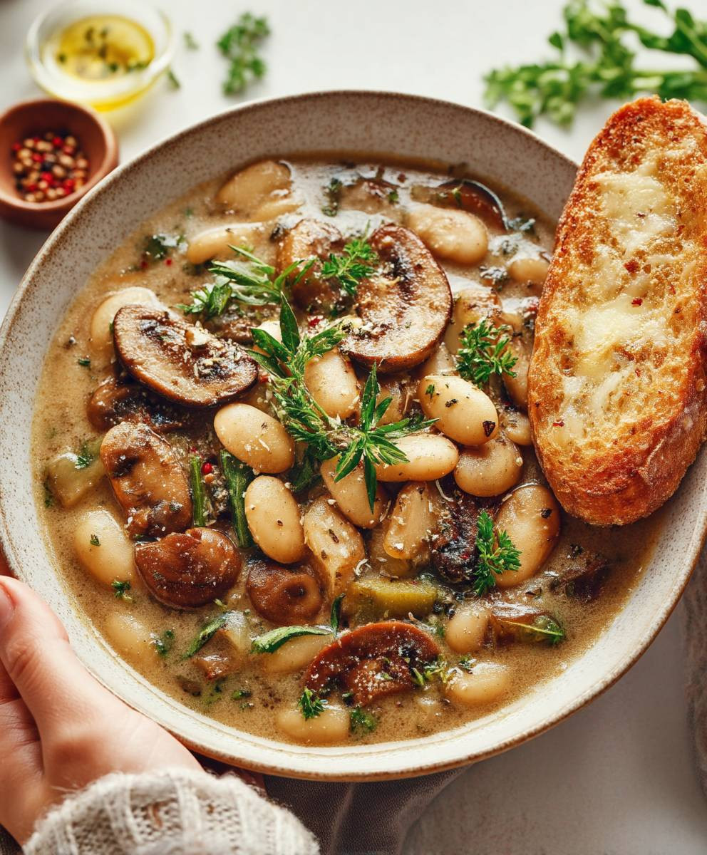 White Bean Mushroom Stew