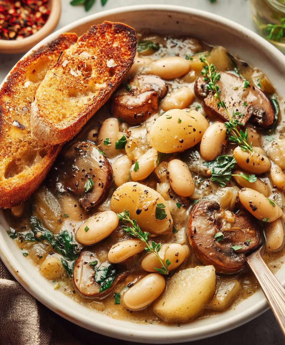 White Bean Mushroom Stew