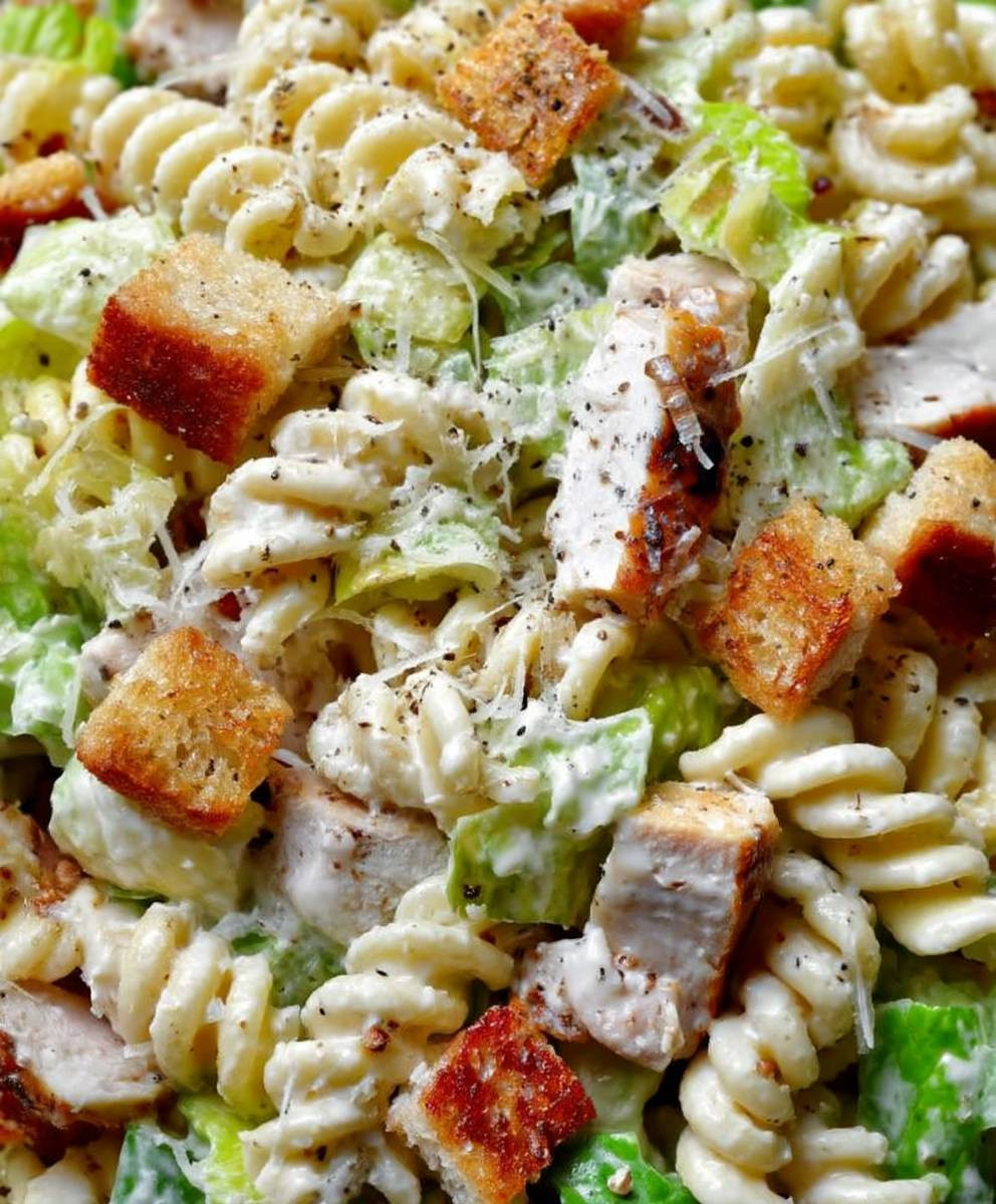 Chicken Caesar Pasta Salad