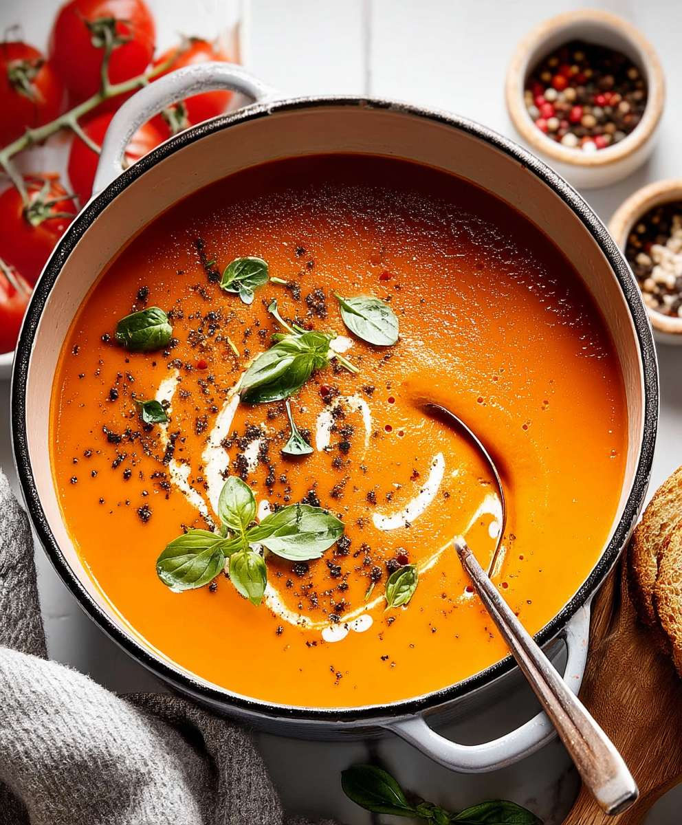 Creamy Tomato Soup Winter