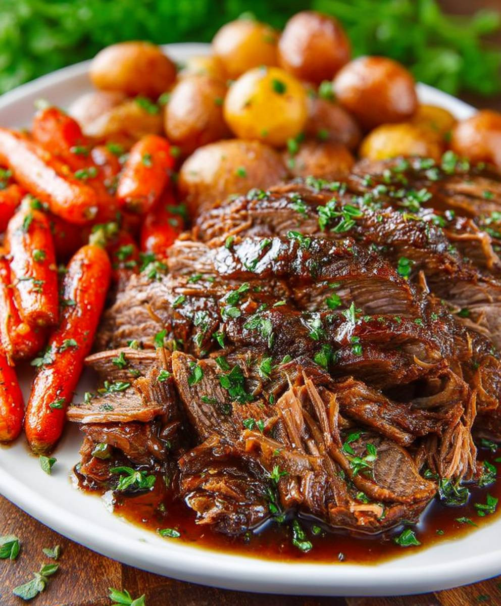 Balsamic Glazed Roast Beef