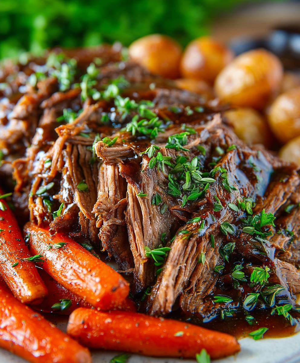 Balsamic Glazed Roast Beef