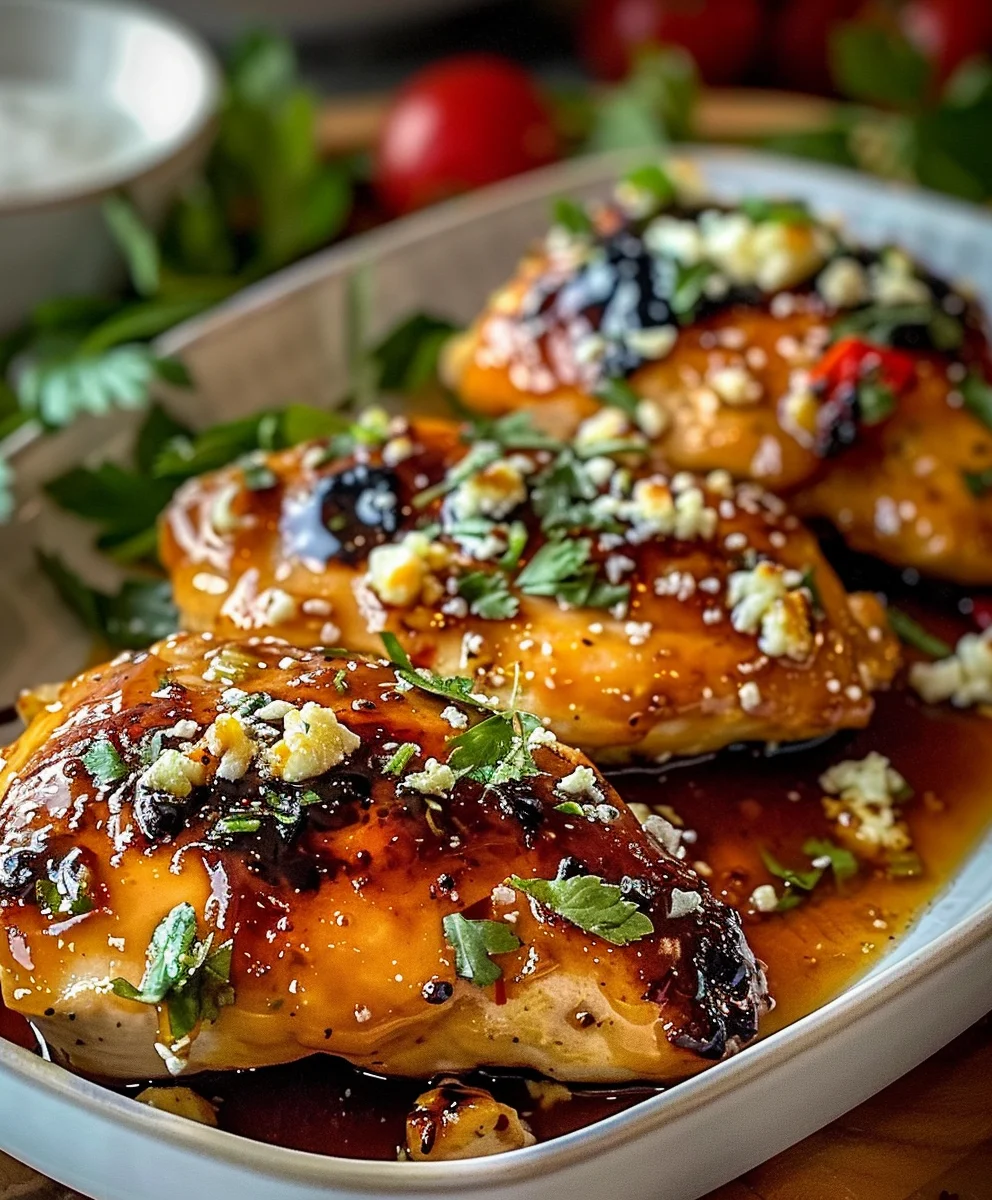 Hot Honey Feta Chicken: Sweet, Spicy, & Cheesy Dinner