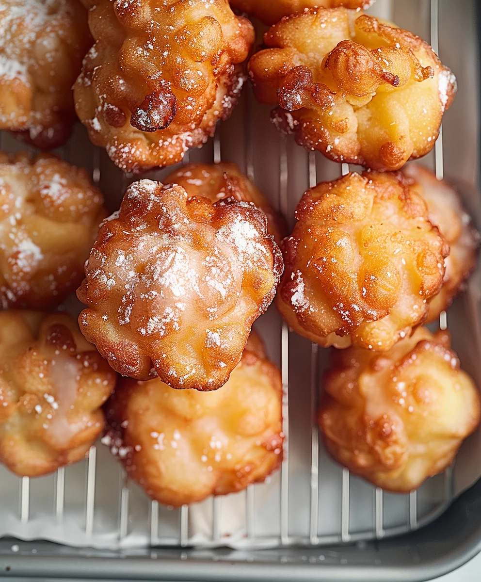 Crispy Air Fryer Apple Fritters