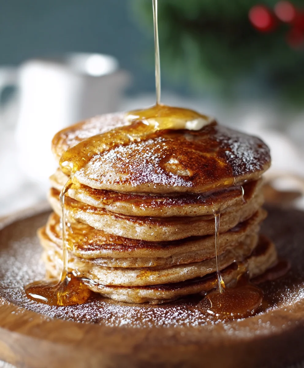 Gin Extractgerbread Pancakes: Spicy, Sweet Brunch Delight