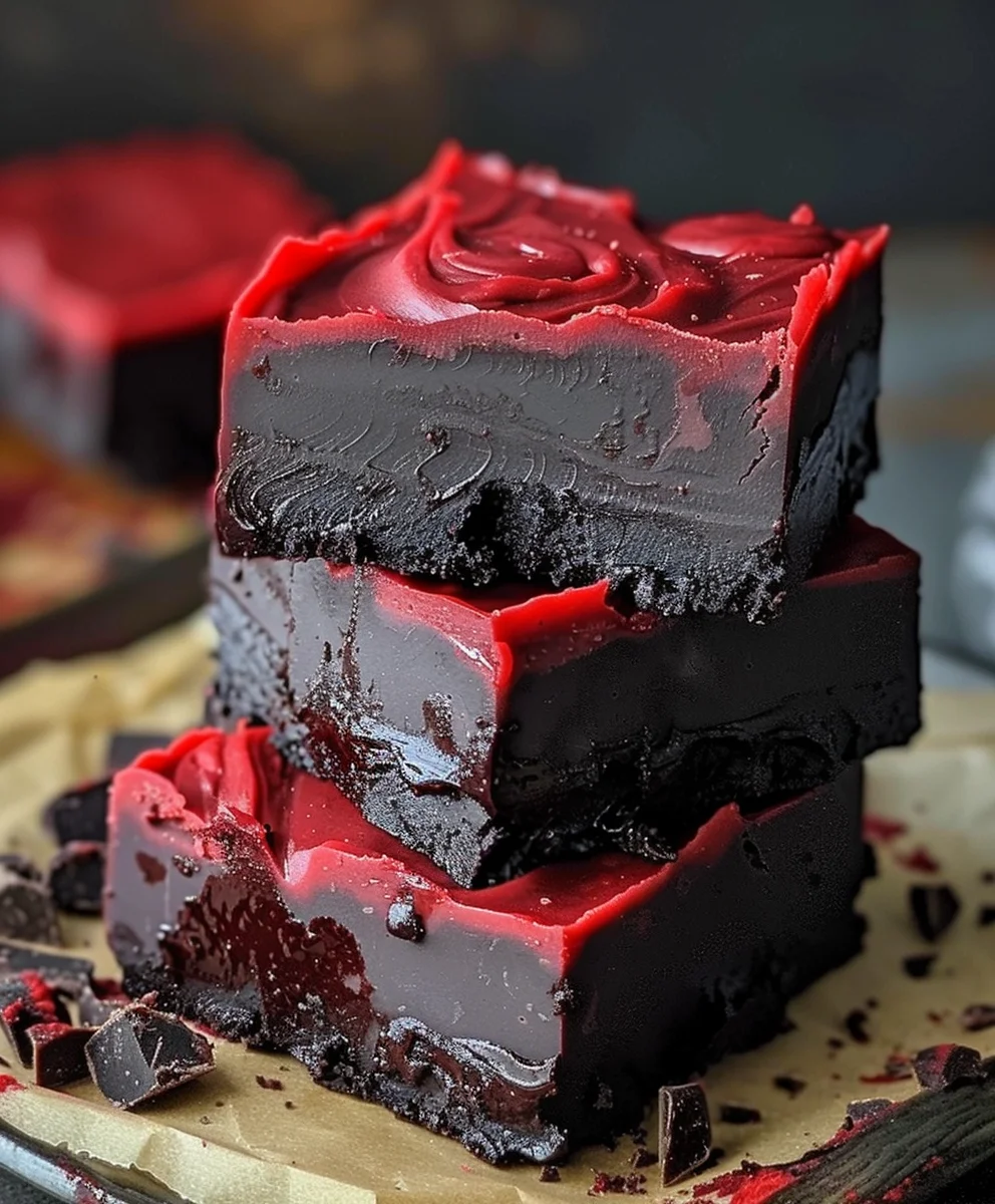 Vampire Fudge Recipe