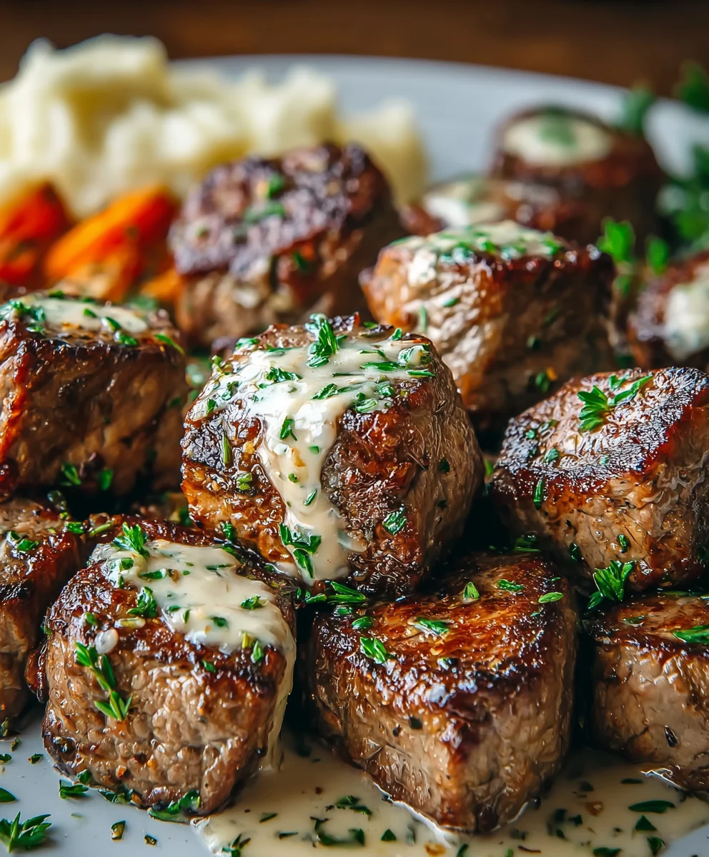 Garlic Butter Steak Bites