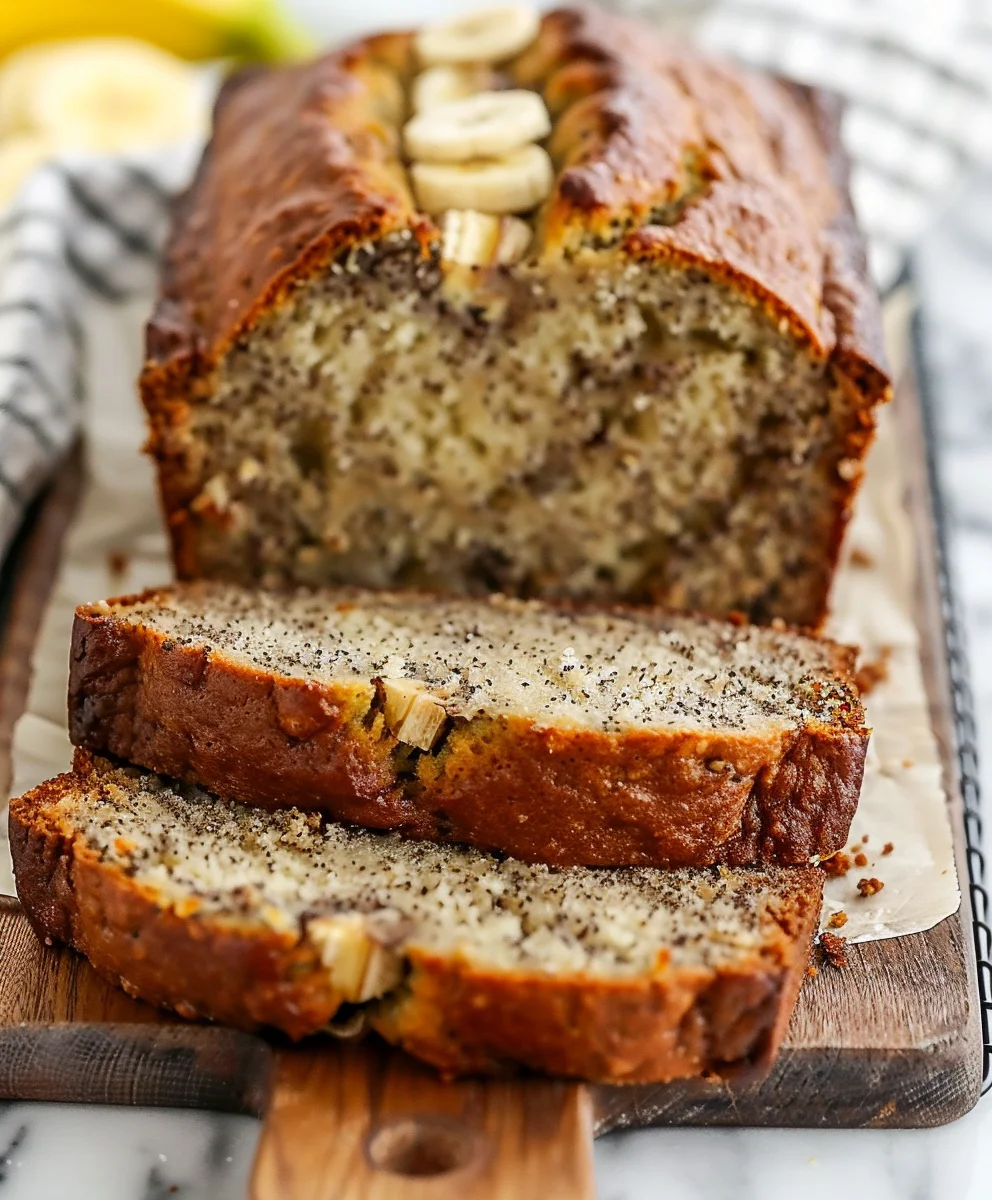 Delicious Moist Banana Bread Recipe - Easy & Quick!