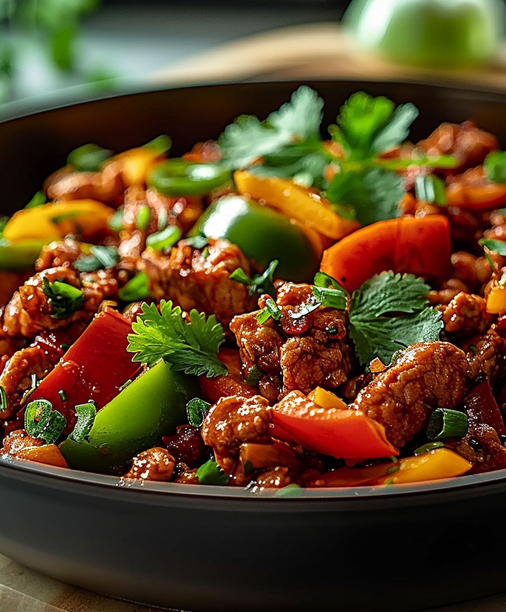 Ground Turkey Stir Fry