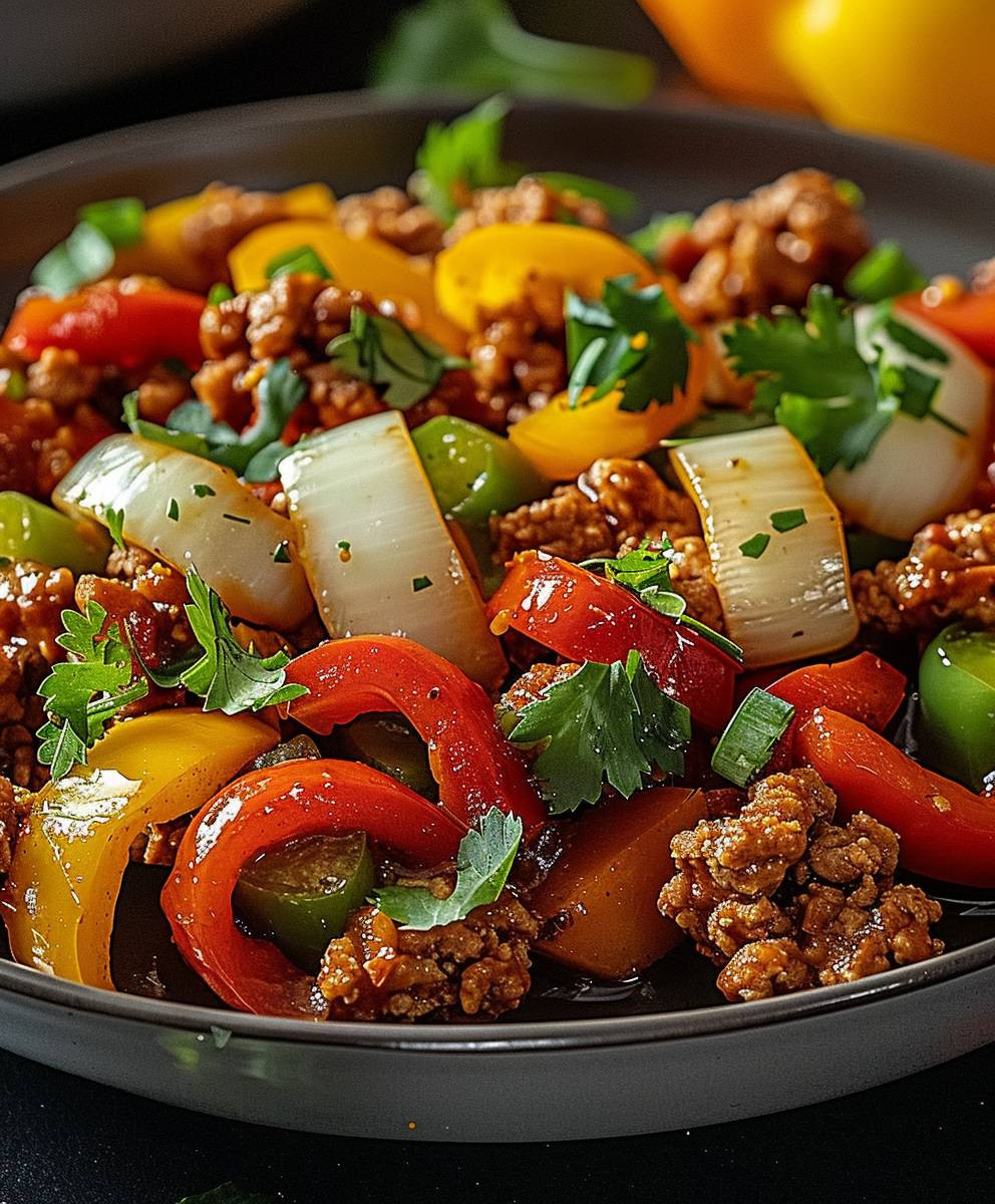 Ground Turkey Stir Fry