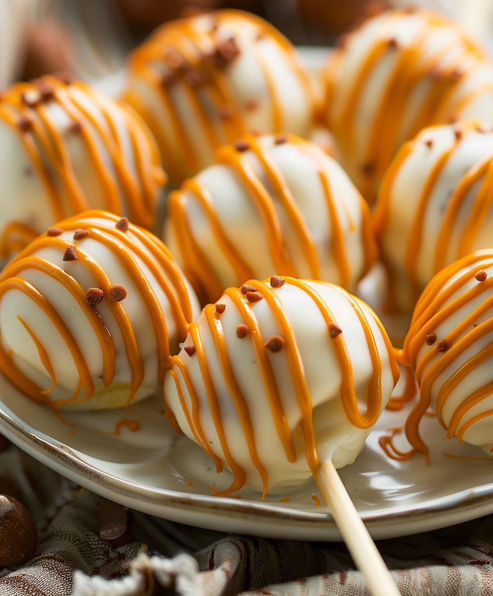 Pumpkin Cake Pops