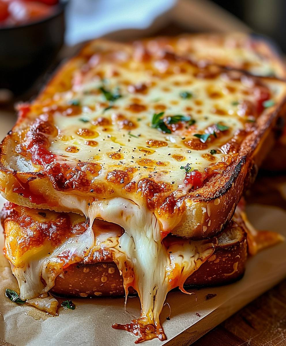 Grilled Cheese Pizza