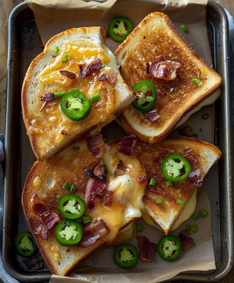 Jalapeno Popper Grilled Cheese