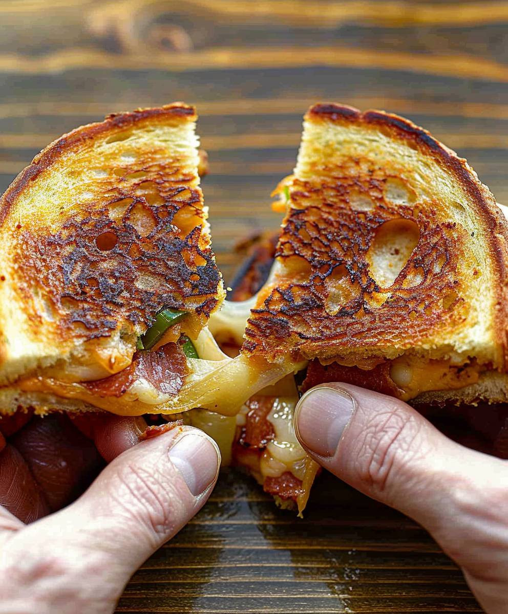 Jalapeno Popper Grilled Cheese