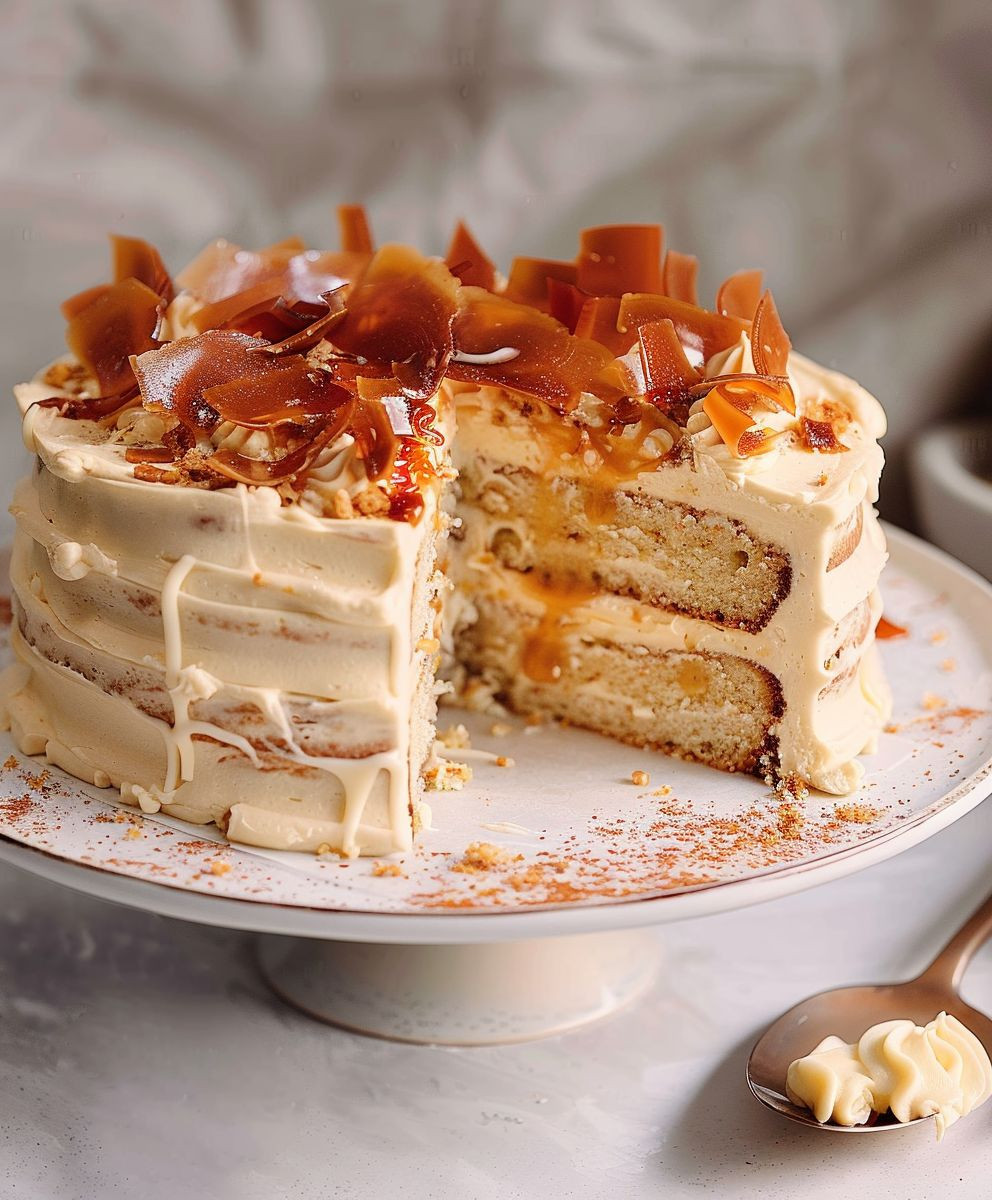 Caramel Cloud Cake