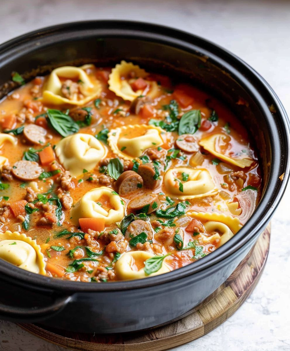 Tortellini Sausage Soup