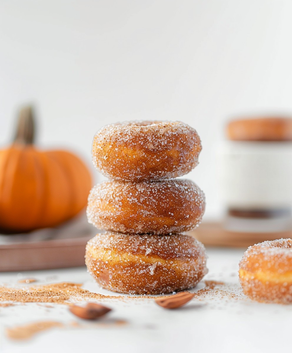Pumpkin Spice Donuts