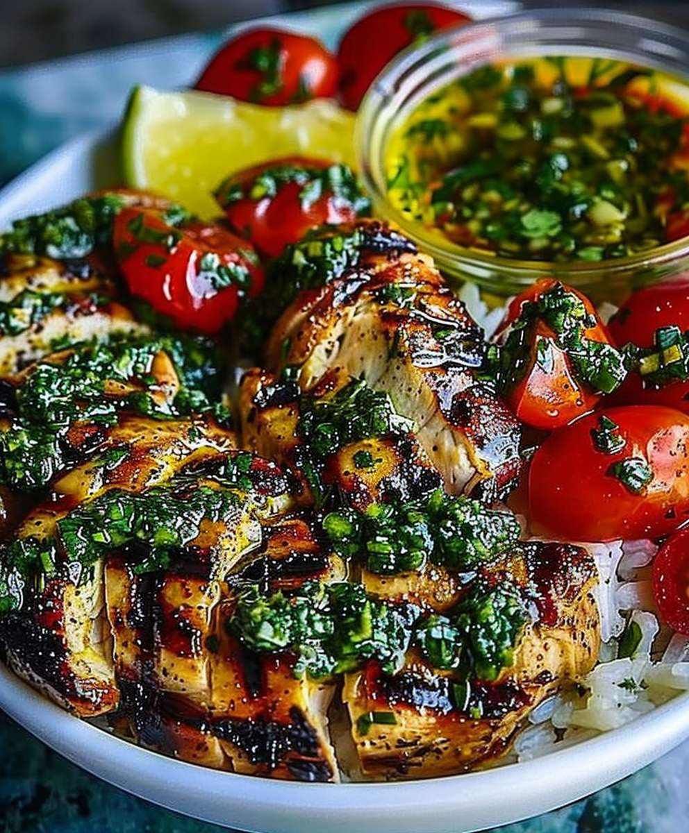 Chimichurri Grilled Chicken Bowl