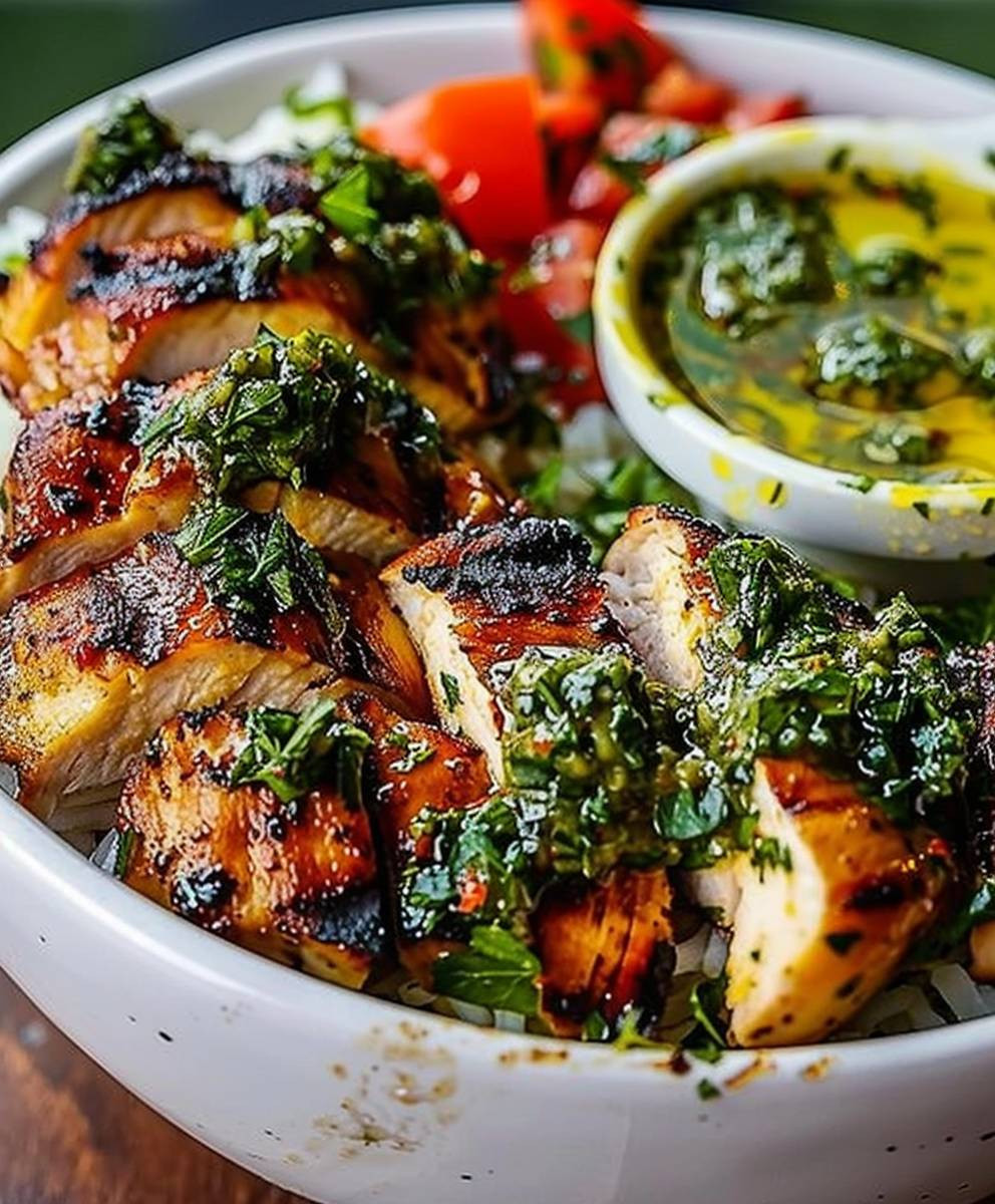 Chimichurri Grilled Chicken Bowl