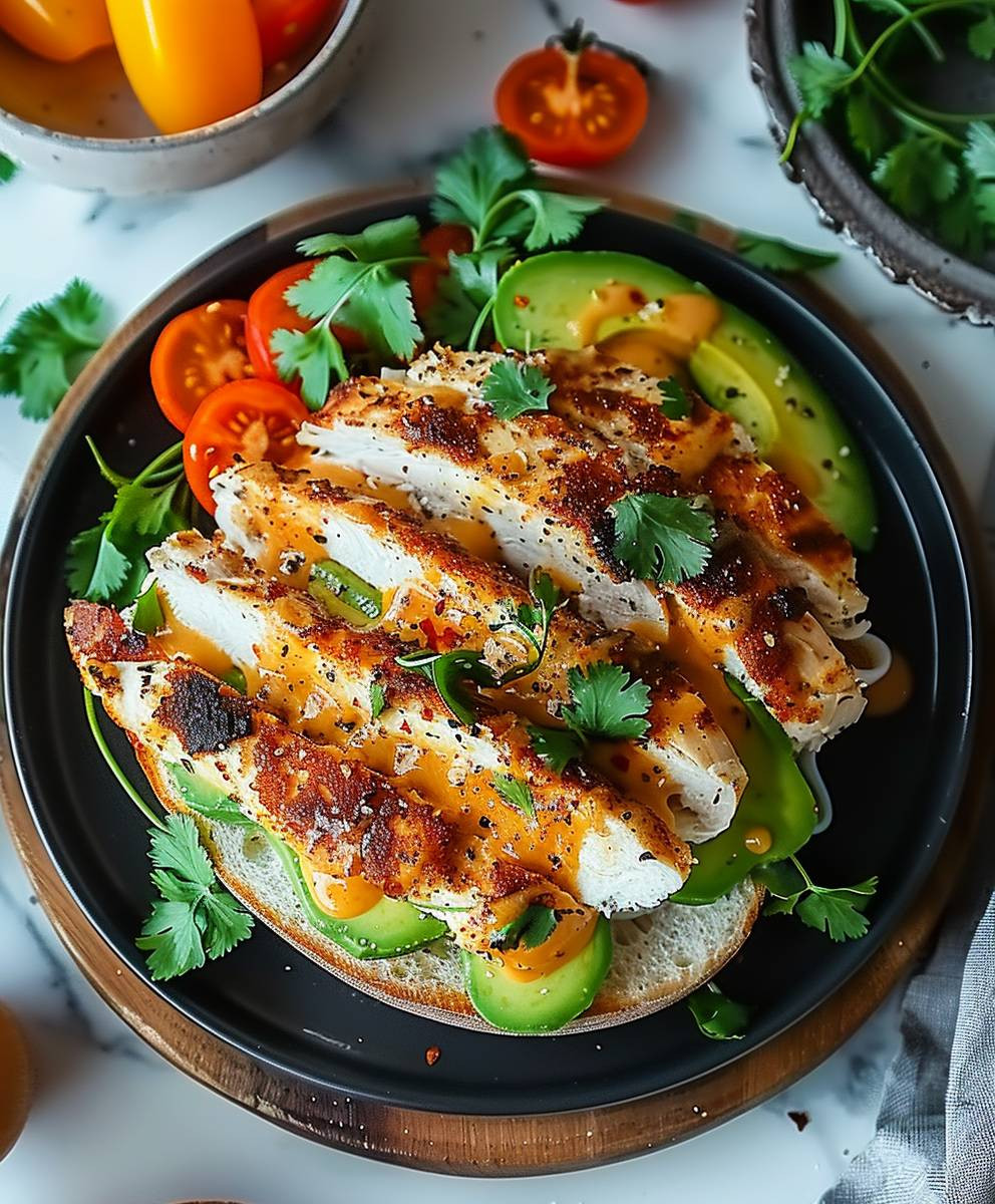 Chicken Avocado Melt