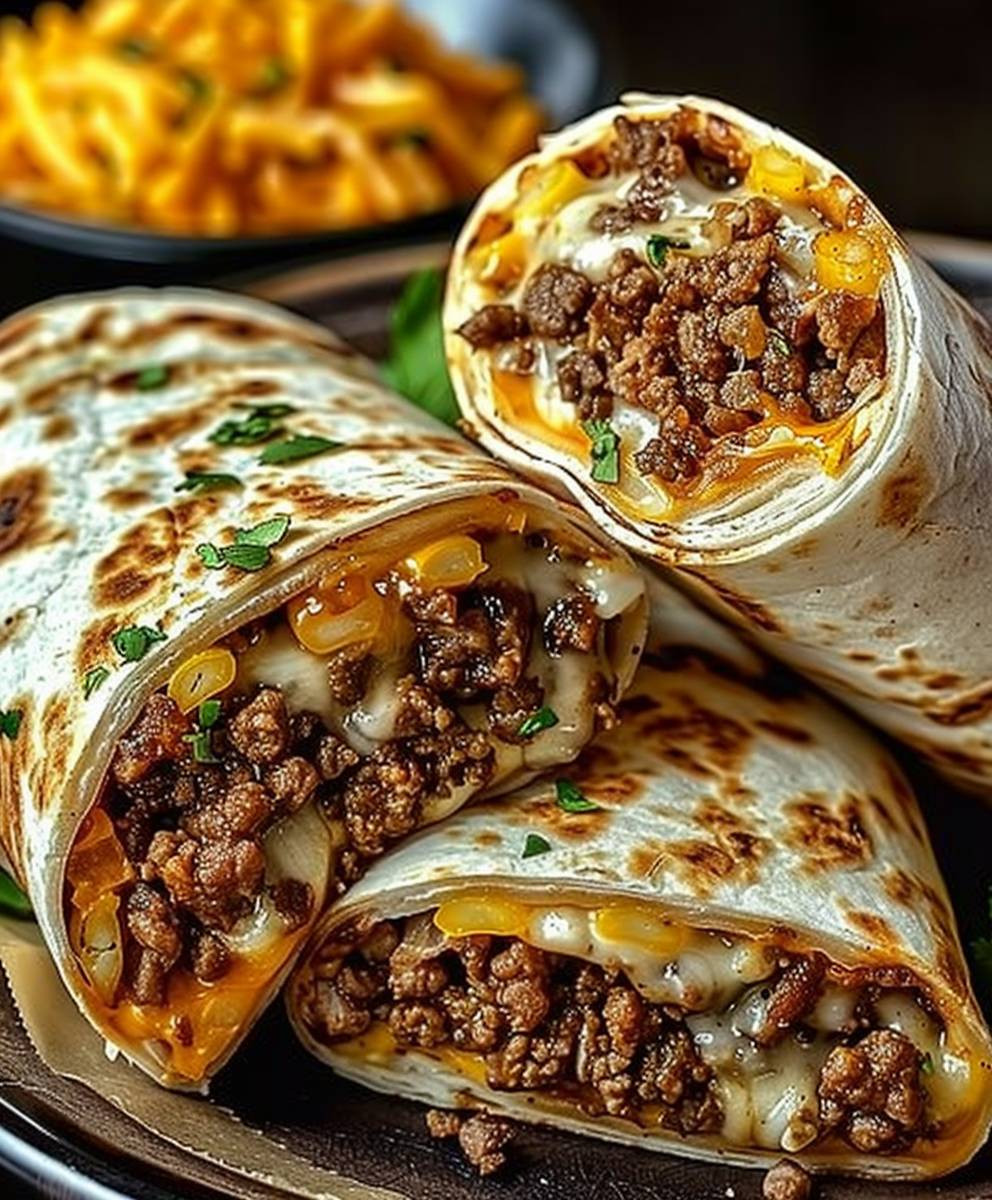 Cheesy Beef Burritos Fries