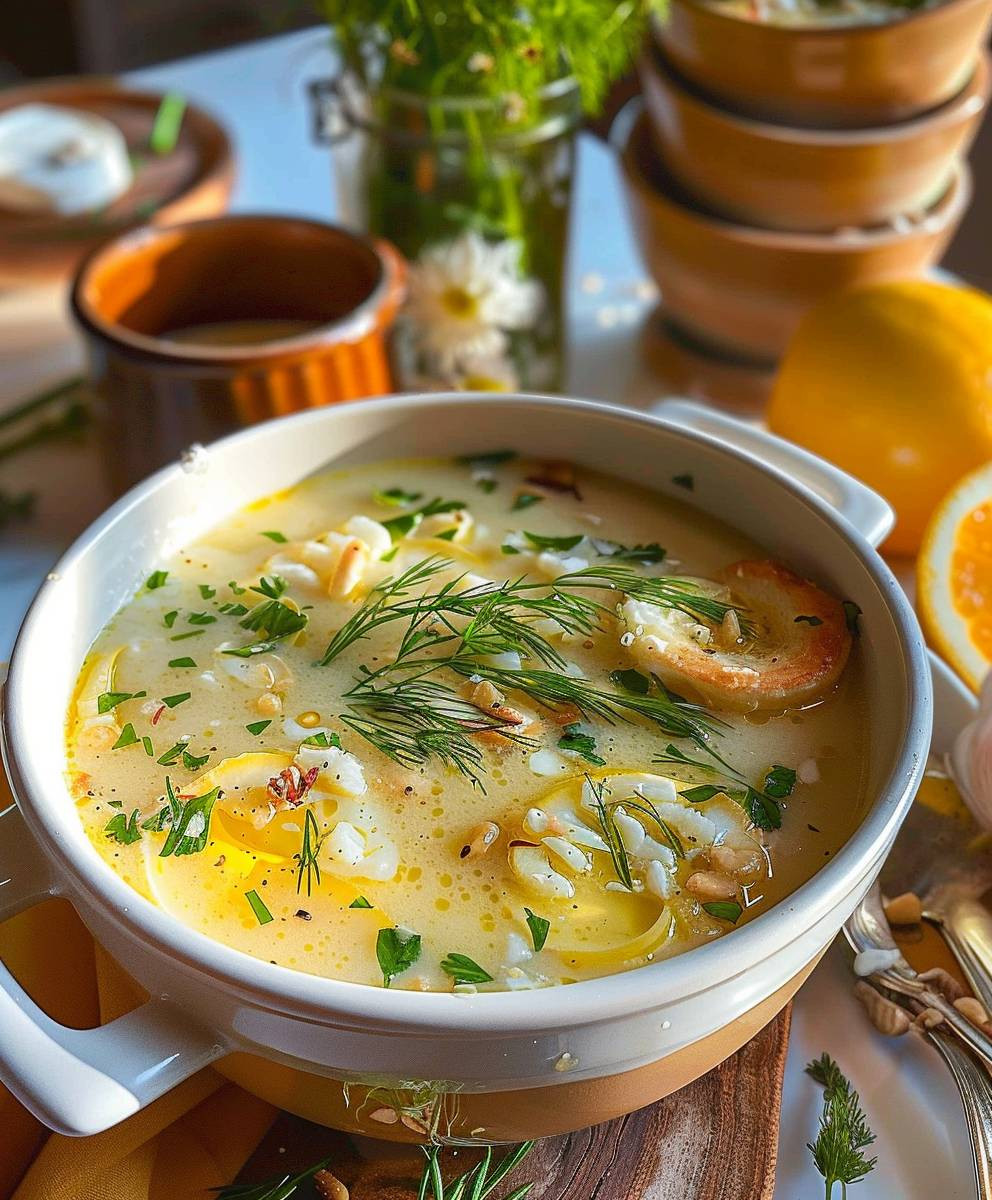 Avgolemono Soup